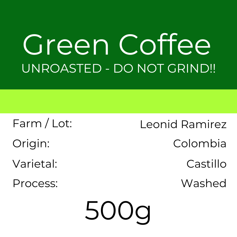 Green Coffee - Leonid Ramirez, Colombia