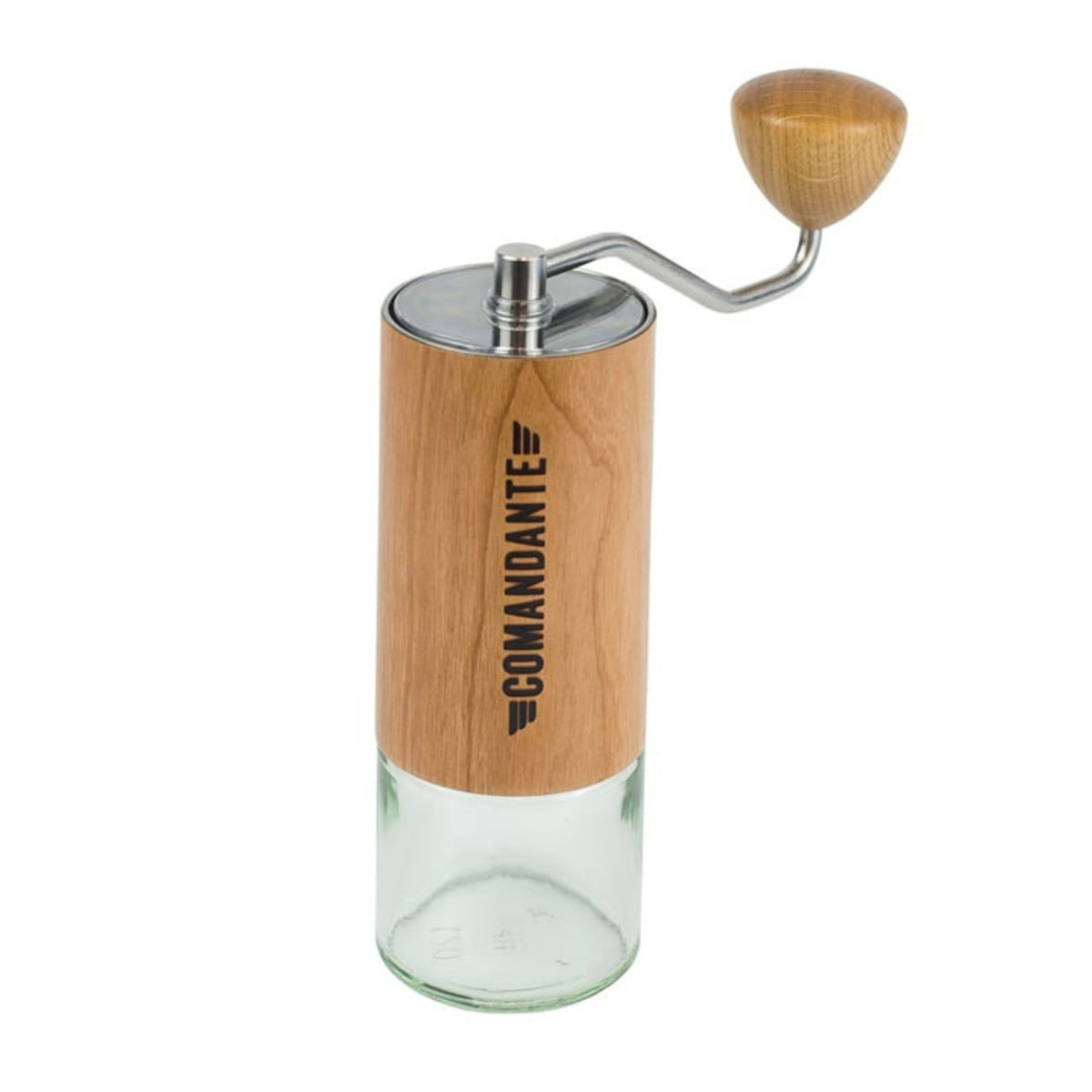 Comandante grinder in 'American Cherry'finish